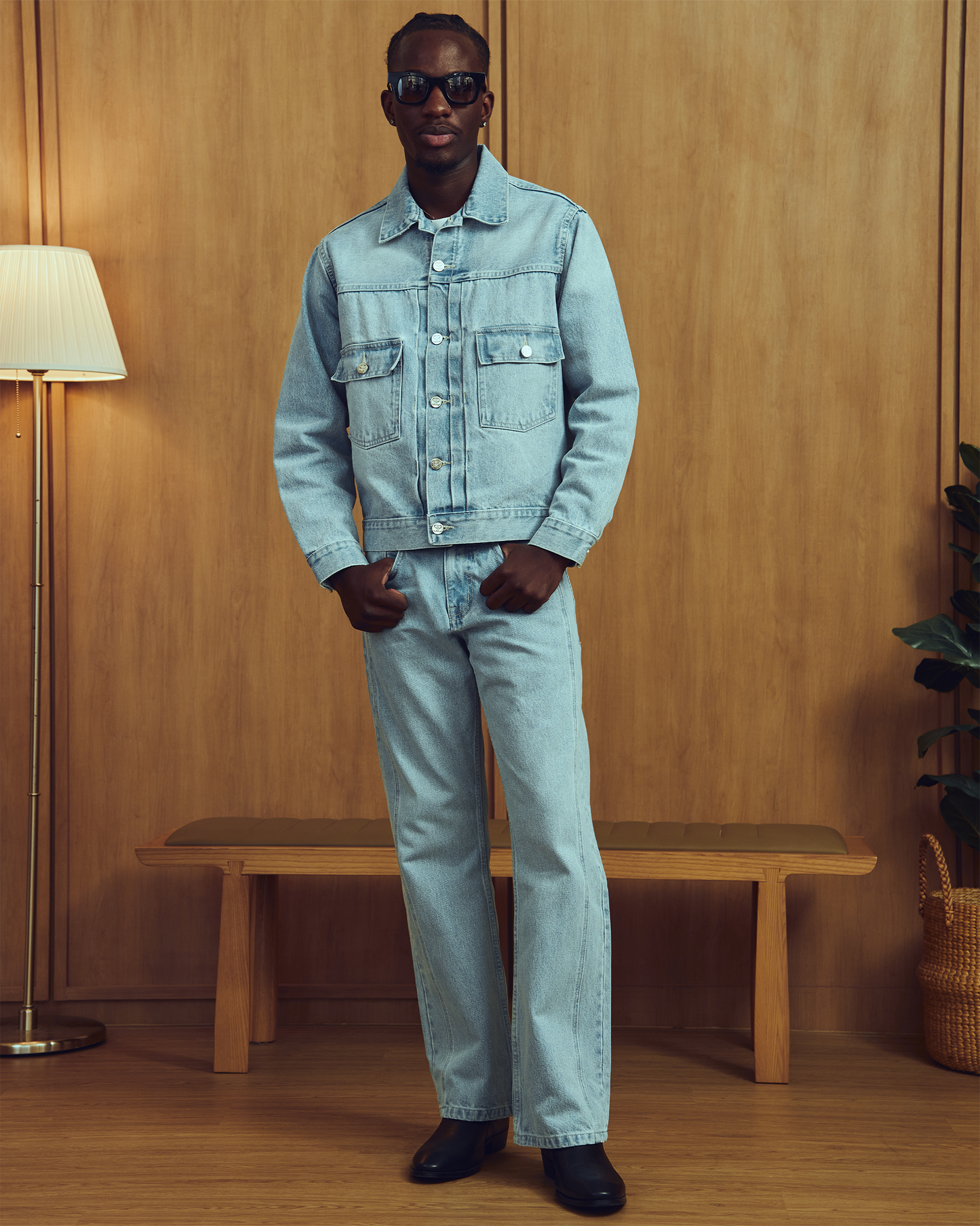 TRUCKER TYPE2 JACKET BL