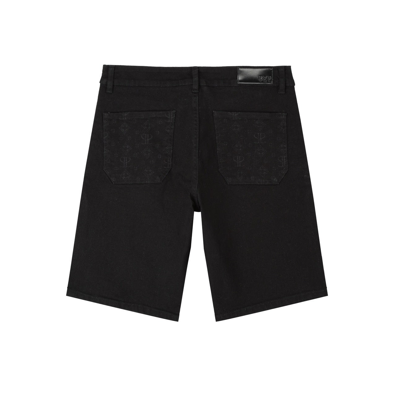 DOUBLE KNEE LASER BK SHORT