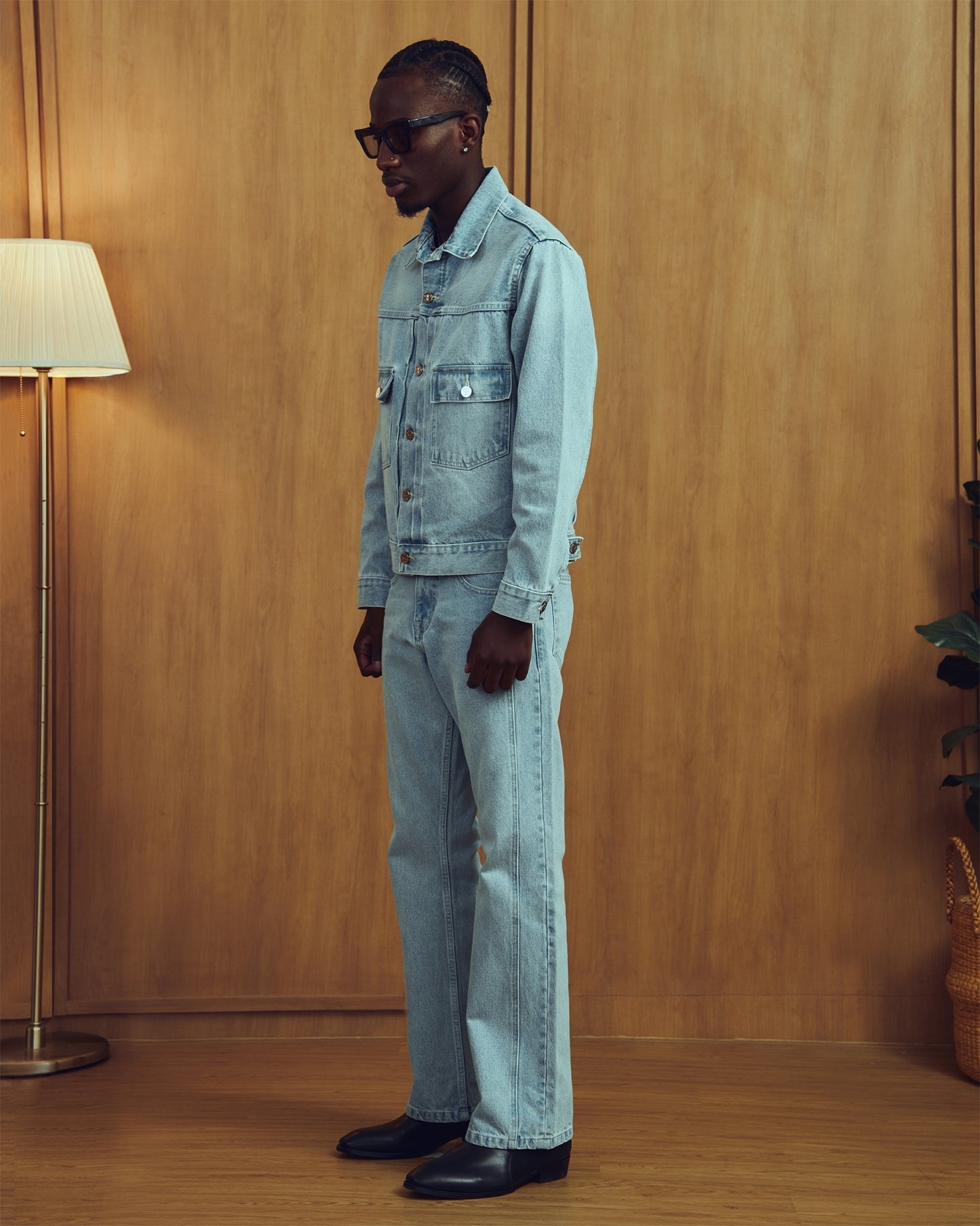 BOOTCUT TRACK DENIM BL