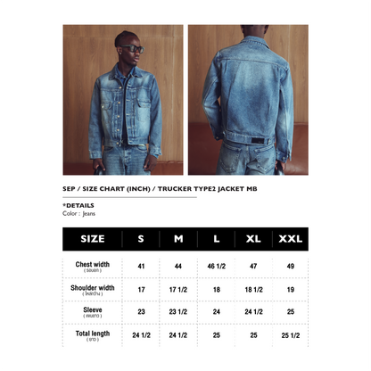 TRUCKER TYPE2 JACKET MB